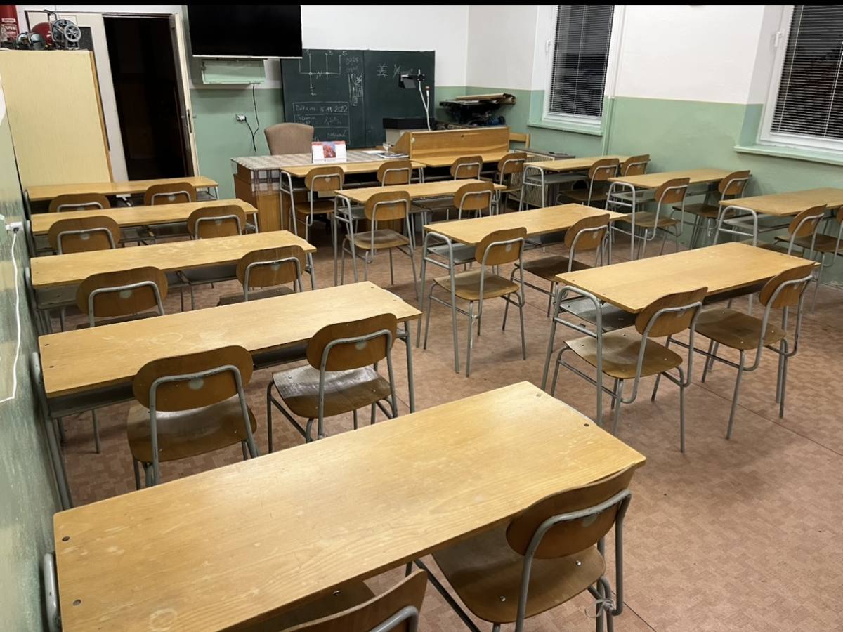 Naša stará učebňa pred rekonštrukciou